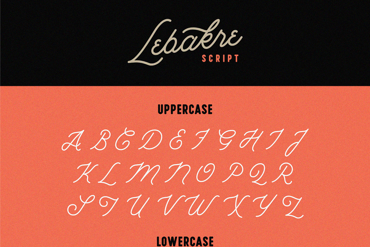 Lebakre Font Duo preview 5