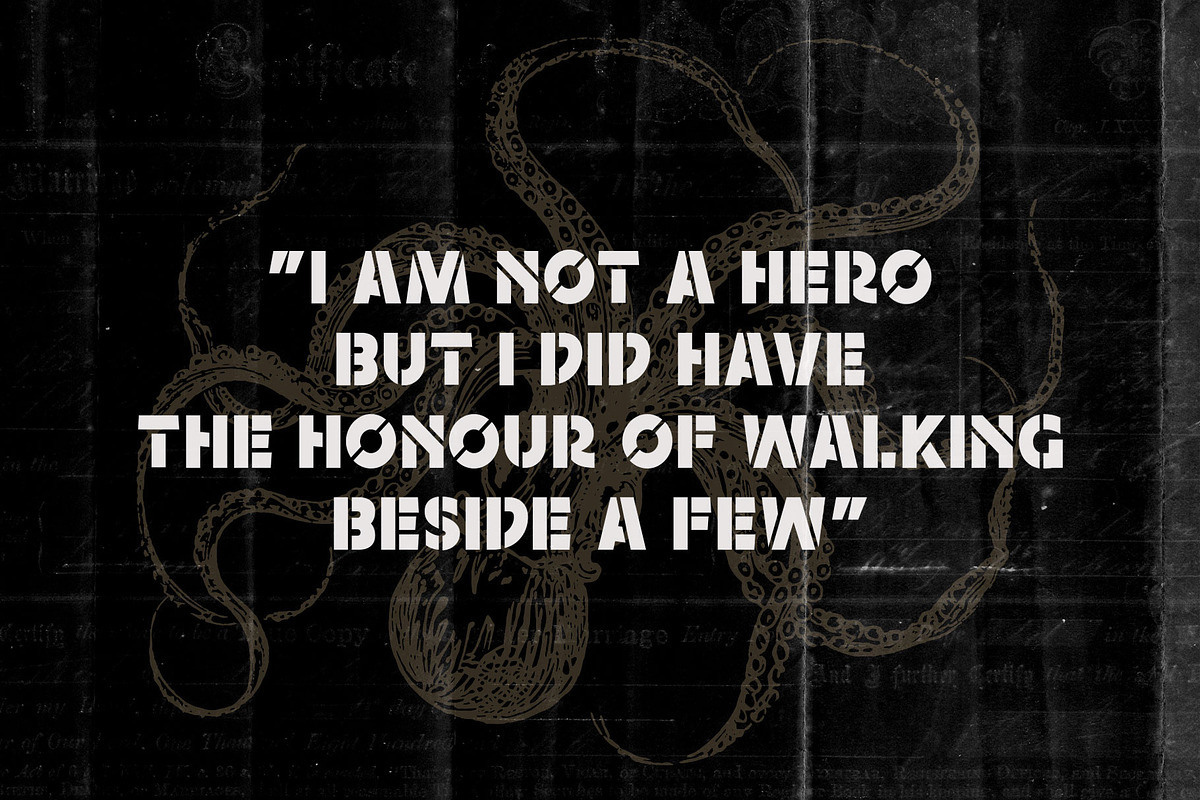 Rushen - Vintage Inspired, a Sans Serif Font by Arterfak Project (Photo 11 of 13)
