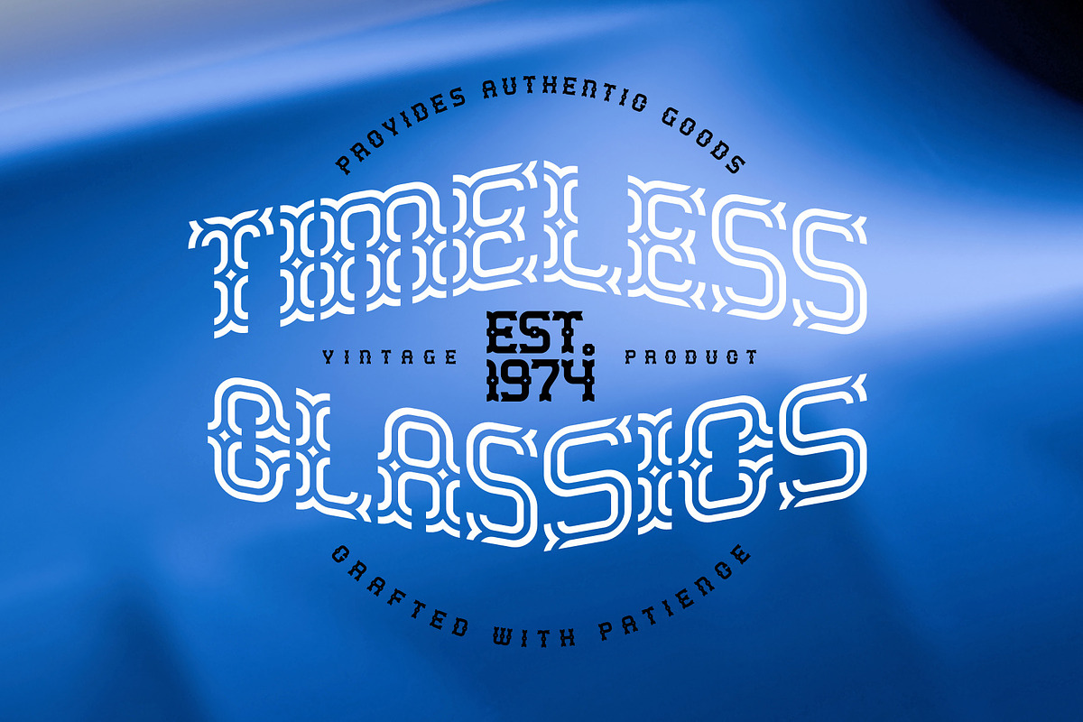 Deeply Rooted Font, Label, Mockup!, a Slab Serif Font by Gleb Guralnyk (Photo 3 of 8)
