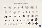 Sea Shells Whimsical Collection, an Object Graphic by Alena Koval (Thumbnail 6 of 19)