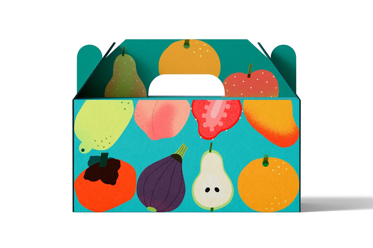 Organic Food Packaging Kit, a Food Illustration by Schumacher Shop (Photo 8 of 25)