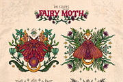 Fairy Moth, an Animal Illustration by Ink Stories (Thumbnail 9 of 27)