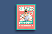 Summer Music Festival Flyer, a Flyer Template by megarez (Thumbnail 2 of 3)