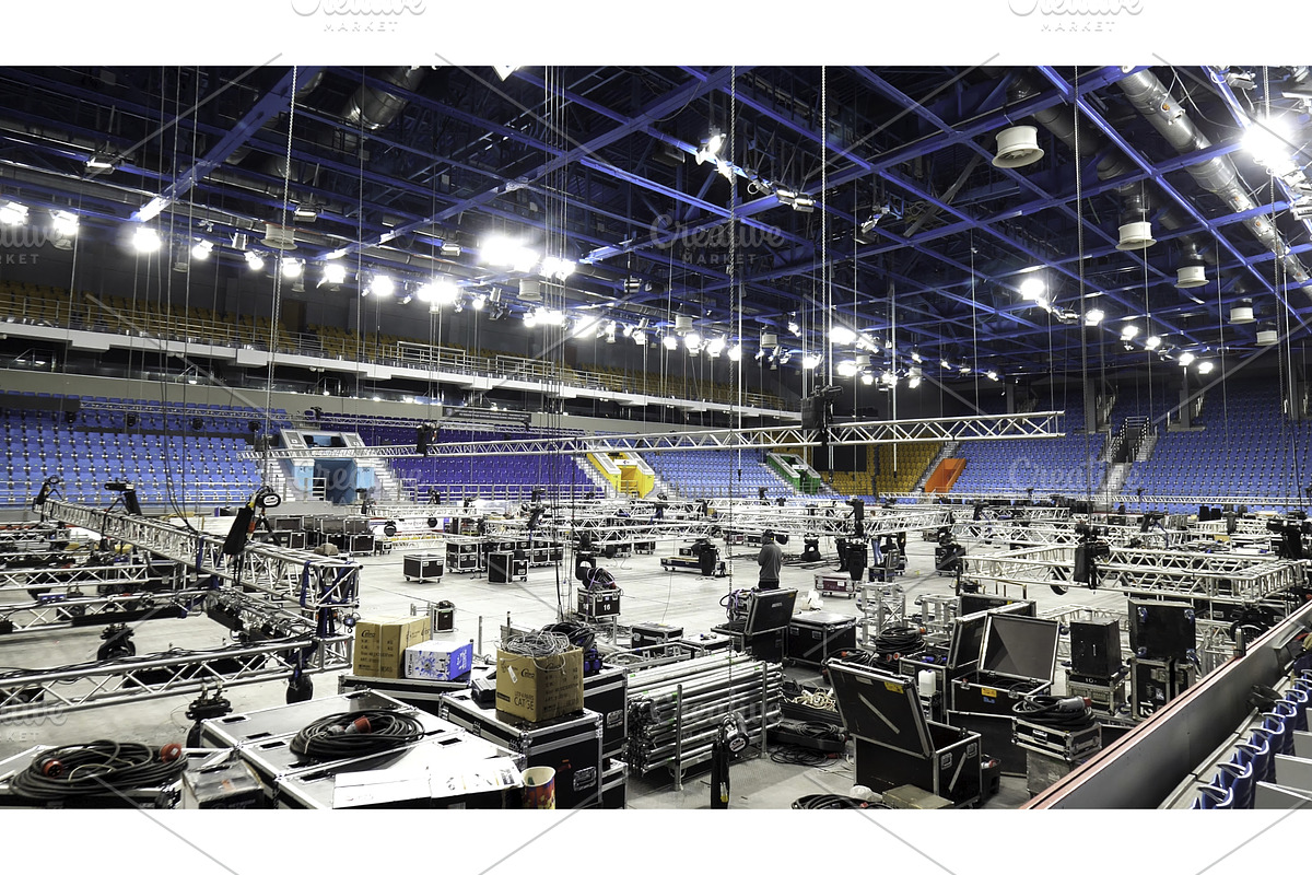 Installation of professional sound, a Graphic by Media Whale Stock