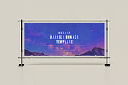 Barrier Banner Mockup, an Advertising Mockup by zpackcreative (Thumbnail 3 of 5)