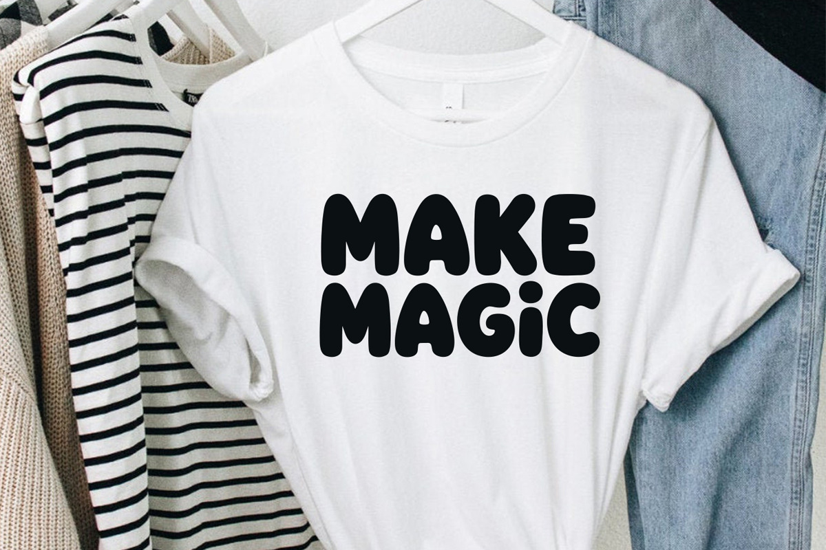 Beau Mark - Handwritten Bubble Font, a Handwritten Font by Jozoor (Photo 4 of 7)