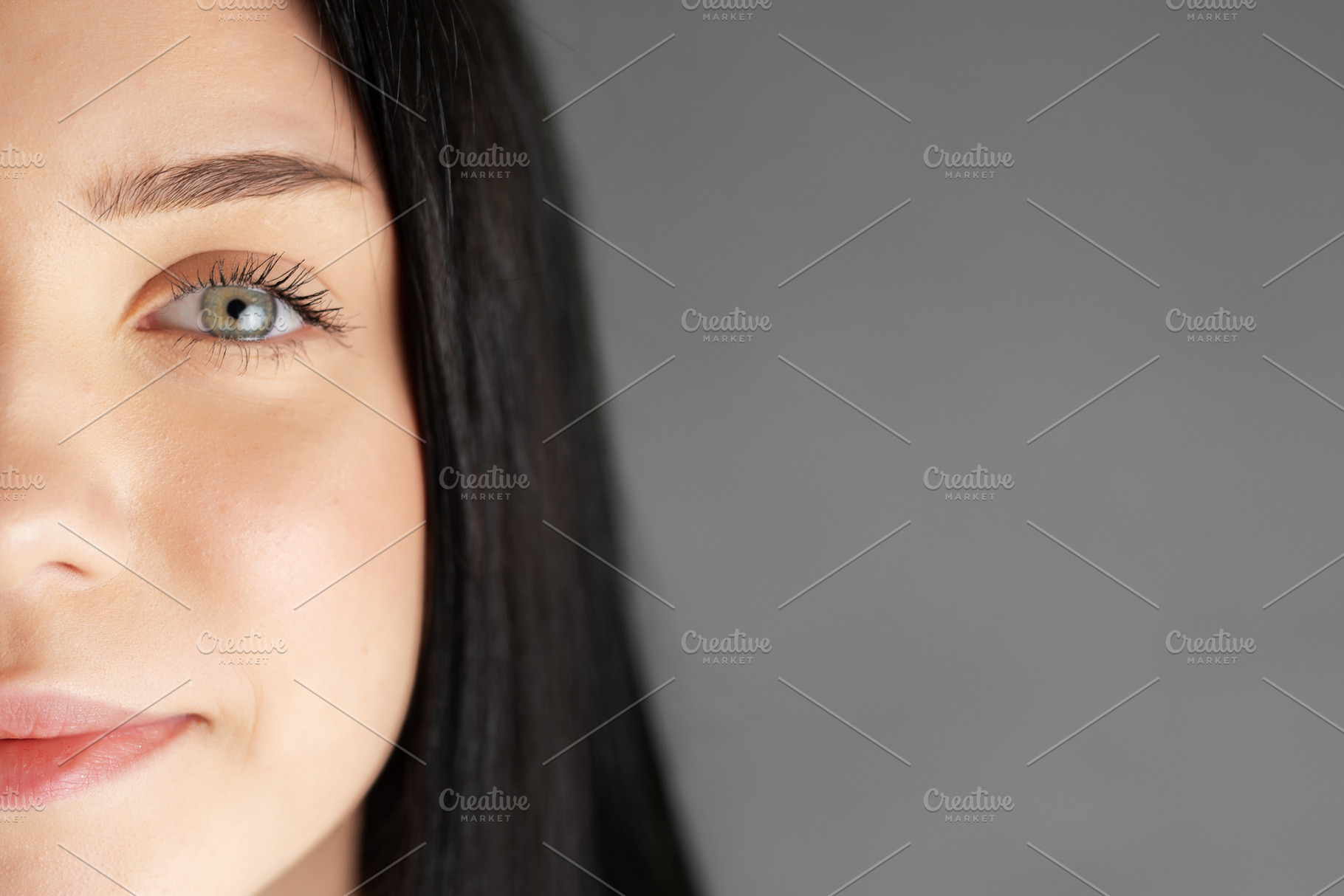 Close up  portrait of a young girl, a Person Photo by Olena Rudo