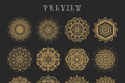 60 Mandala Tattoo & Coloring Page, a Decorative Illustration by Raftel (Thumbnail 4 of 5)