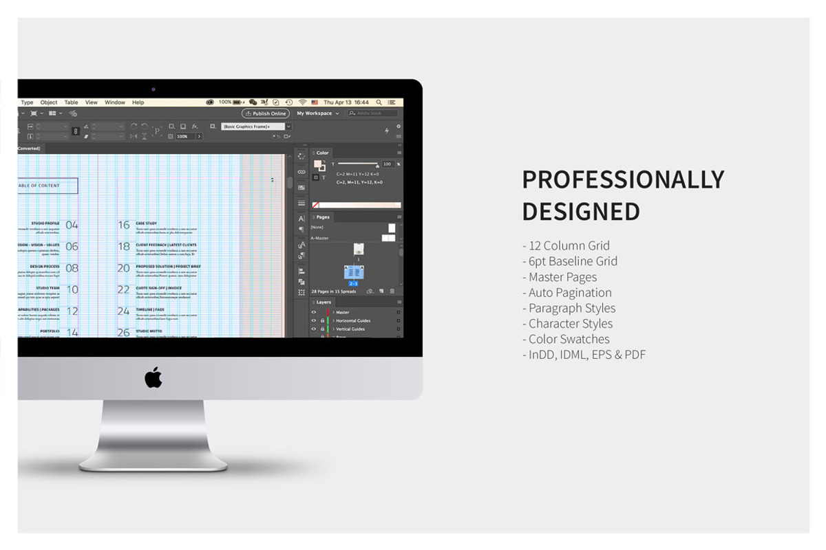 Project Proposal Template 005, a Brochure Template by ID Vision Studio (Photo 13 of 16)