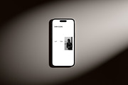 iPhone Mockup Dark Scene, an iPhone Mockup by Momogi (Thumbnail 5 of 8)