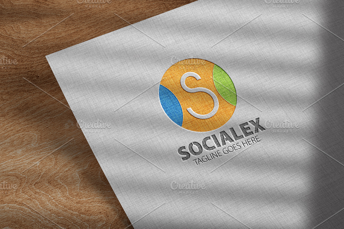 Sociale Logo Template, a Branding & Logo Template by Josuf Media (Photo 3 of 4)