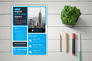 Corporate Theme Business Flyer, a Marketing Template by Graphiexperto (Thumbnail 3 of 6)
