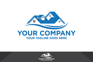 Real Estate Logo Template, a Branding & Logo Template by hampura