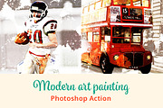Modern Art Painting, an Action Add-On by Viktor (Thumbnail 1 of 9)