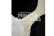 MODERN MONOCHROME ARTWORK, a Texture Illustration by identity.ART (Thumbnail 5 of 8)