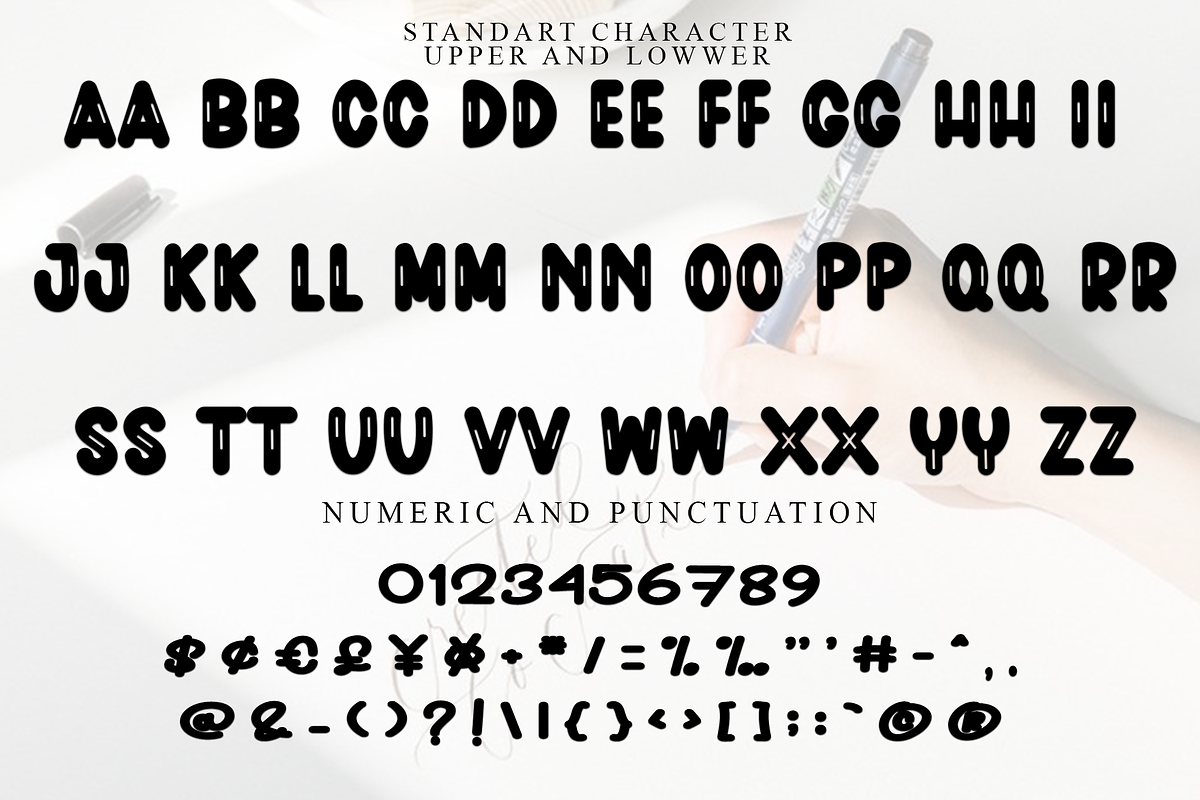 MAngo Candy, a Script Font by FreshTypeINK (Photo 2 of 8)