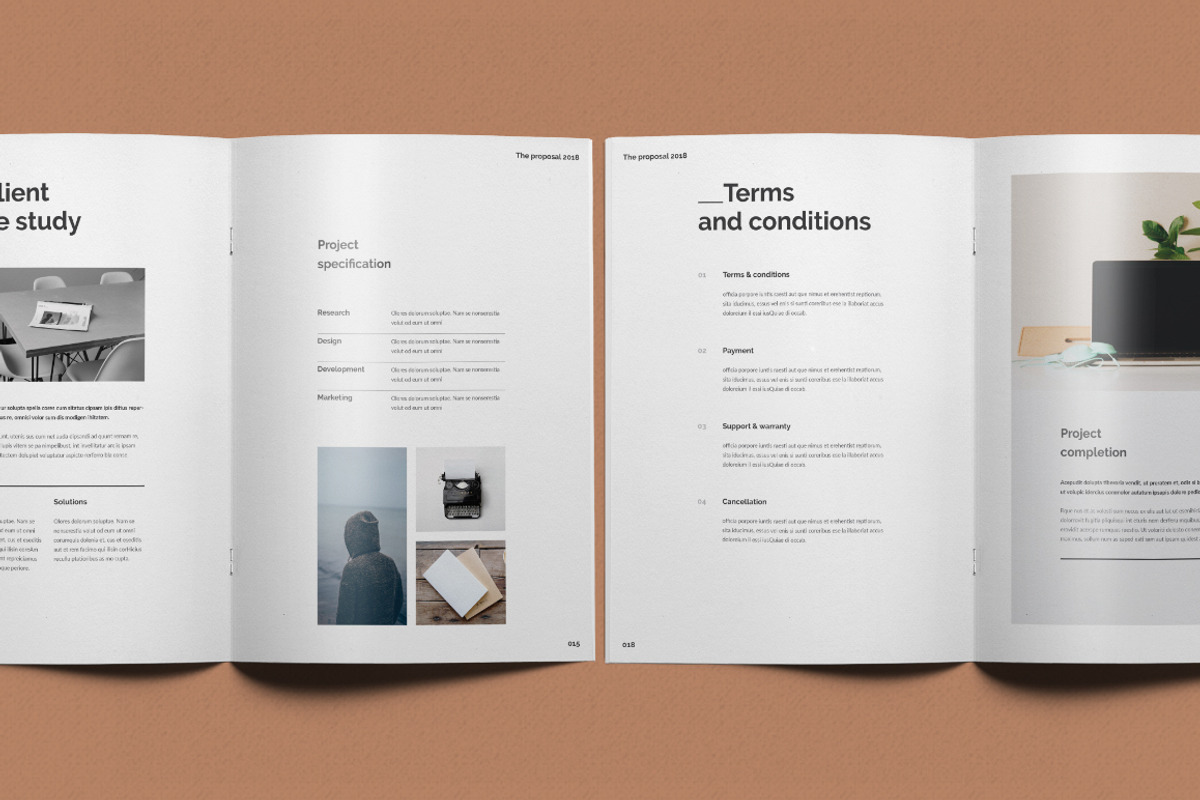 Proposal, a Brochure Template by ThemeDevisers (Photo 6 of 7)