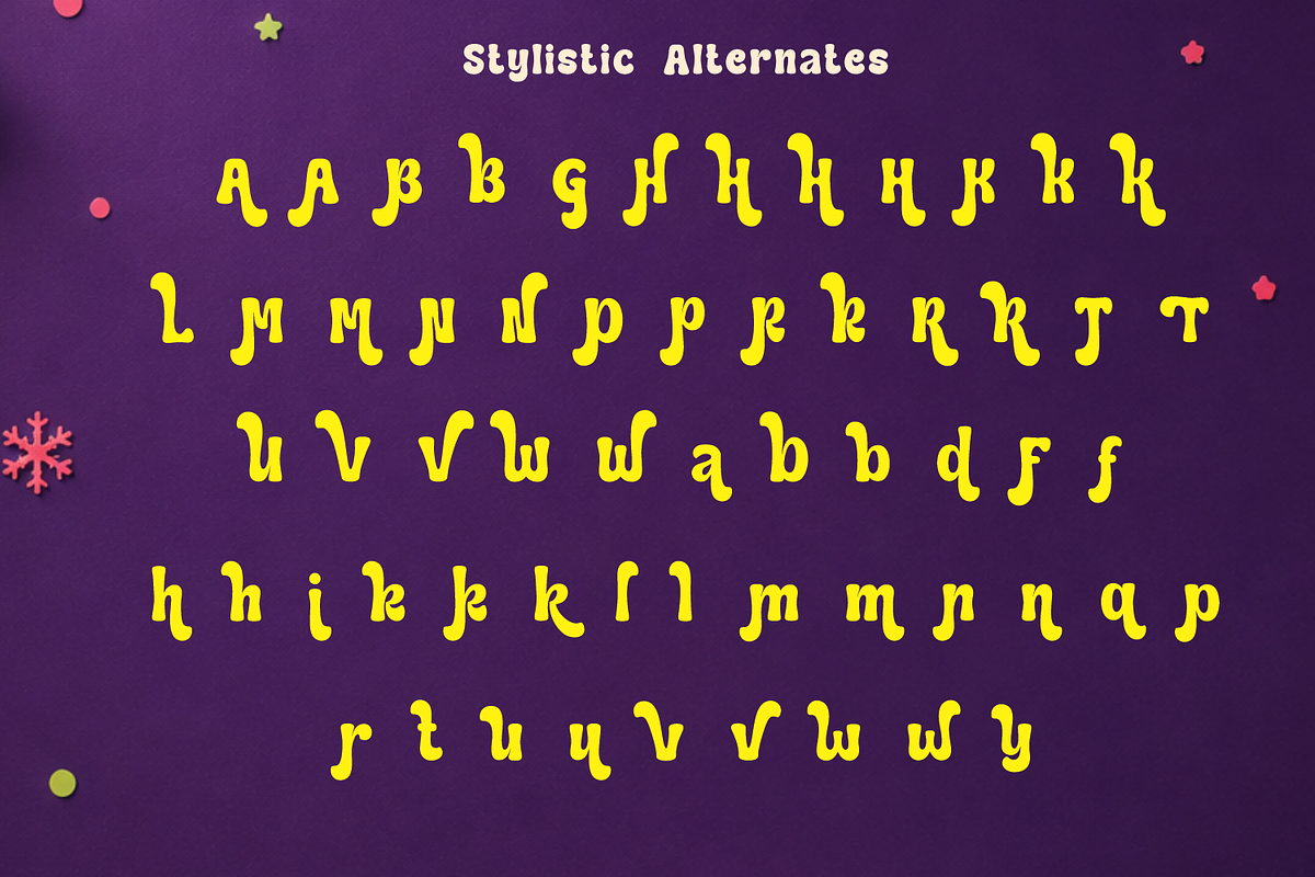 Christmas Font - Christmas Reunion, a Handwritten Font by Mozatype (Photo 9 of 9)
