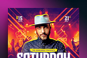 Club Party Flyer Template, a Flyer Template by Verazo (Thumbnail 2 of 2)