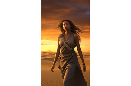 woman in desert, a Beauty & Fashion Photo by Neirfy
