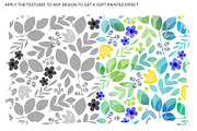 8 Huge spring watercolor textures, a Texture Graphic by AdenaJ (Thumbnail 3 of 13)