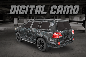 Digital ACU Camo Vector