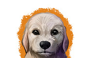 Puppies Dog Breeds Big Bundle 135Pcs, an Animal Illustration by Dneprstock (Thumbnail 33 of 68)
