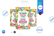 Ice Cream Social Flyer, a Flyer Template by Aam360 (Thumbnail 2 of 3)