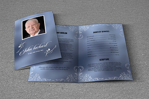 Funeral Program Template-V717