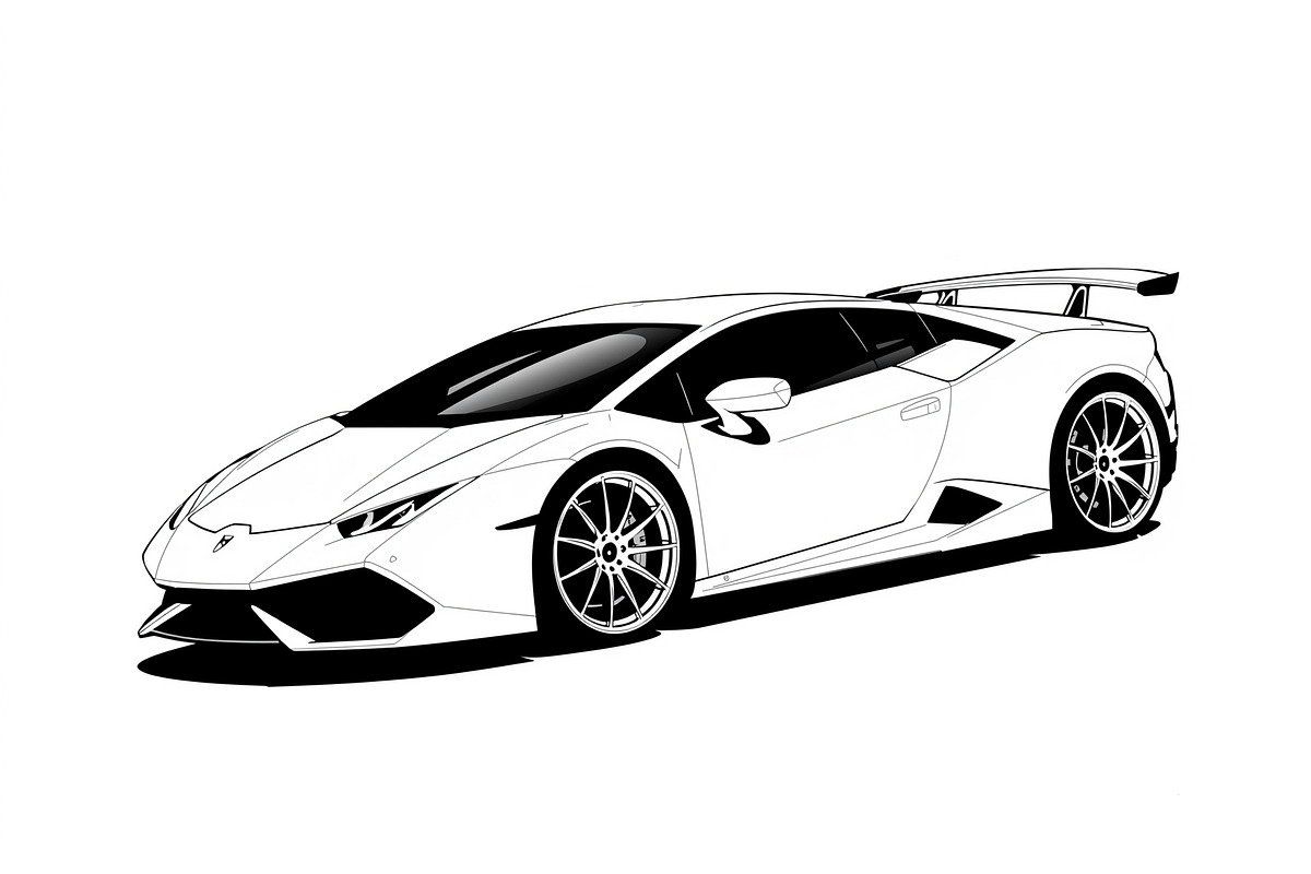 Racing Car Silhouette Bundle, an Illustration by Gfx_Store (Photo 7 of 9)