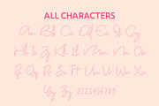 Modien Dashed, a Script Font by Craft Supply Co. (Thumbnail 8 of 8)