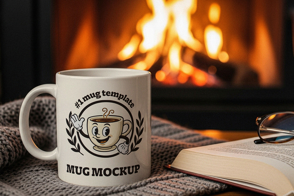 Simple Coffee Mug Mockup, a Cups & Container Mockup by Designer Dude