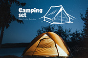Camping and adventure emblems, an Object Graphic by DOBROGRAPH (Thumbnail 5 of 6)
