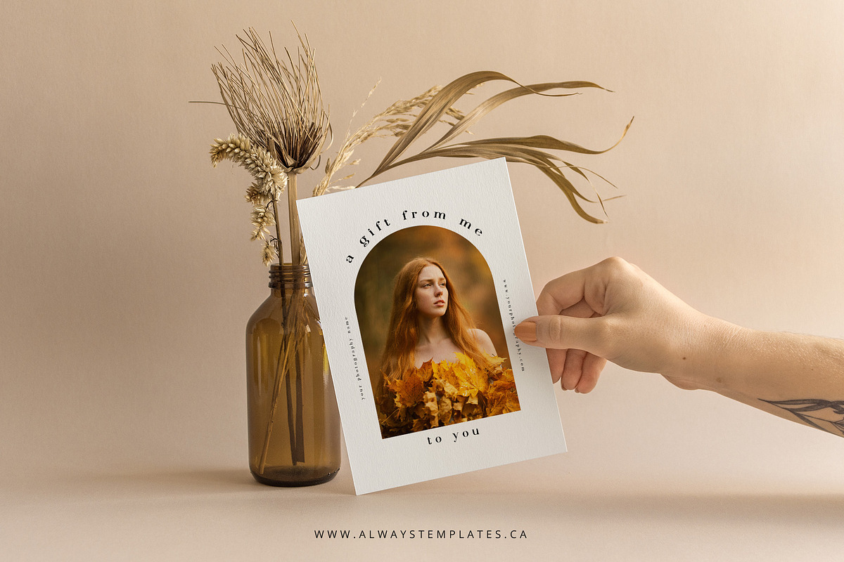 Photography Gift Certificate GIC011, a Templates & Theme by Always Templates (Photo 3 of 3)