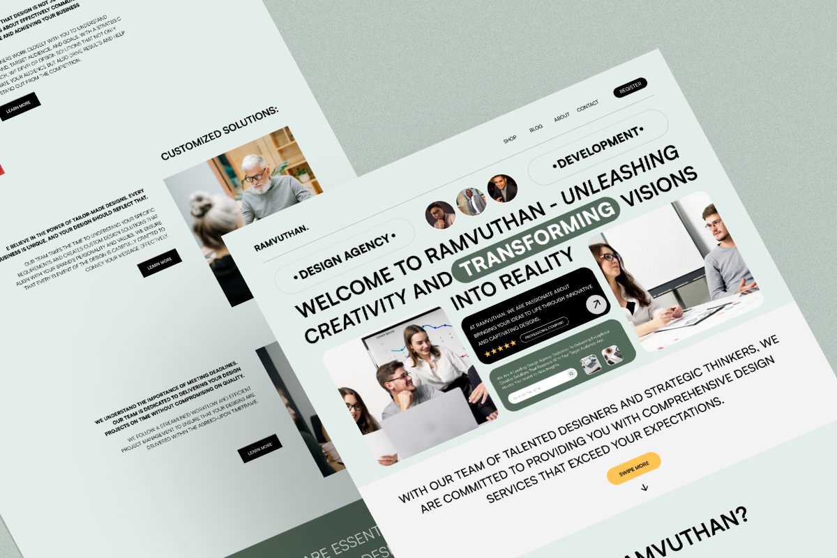 Ramvuthan Design Agency, an UI Kit Template by slidenotion (Photo 6 of 6)