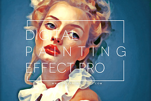 Digital Painting Effect Pro Actions