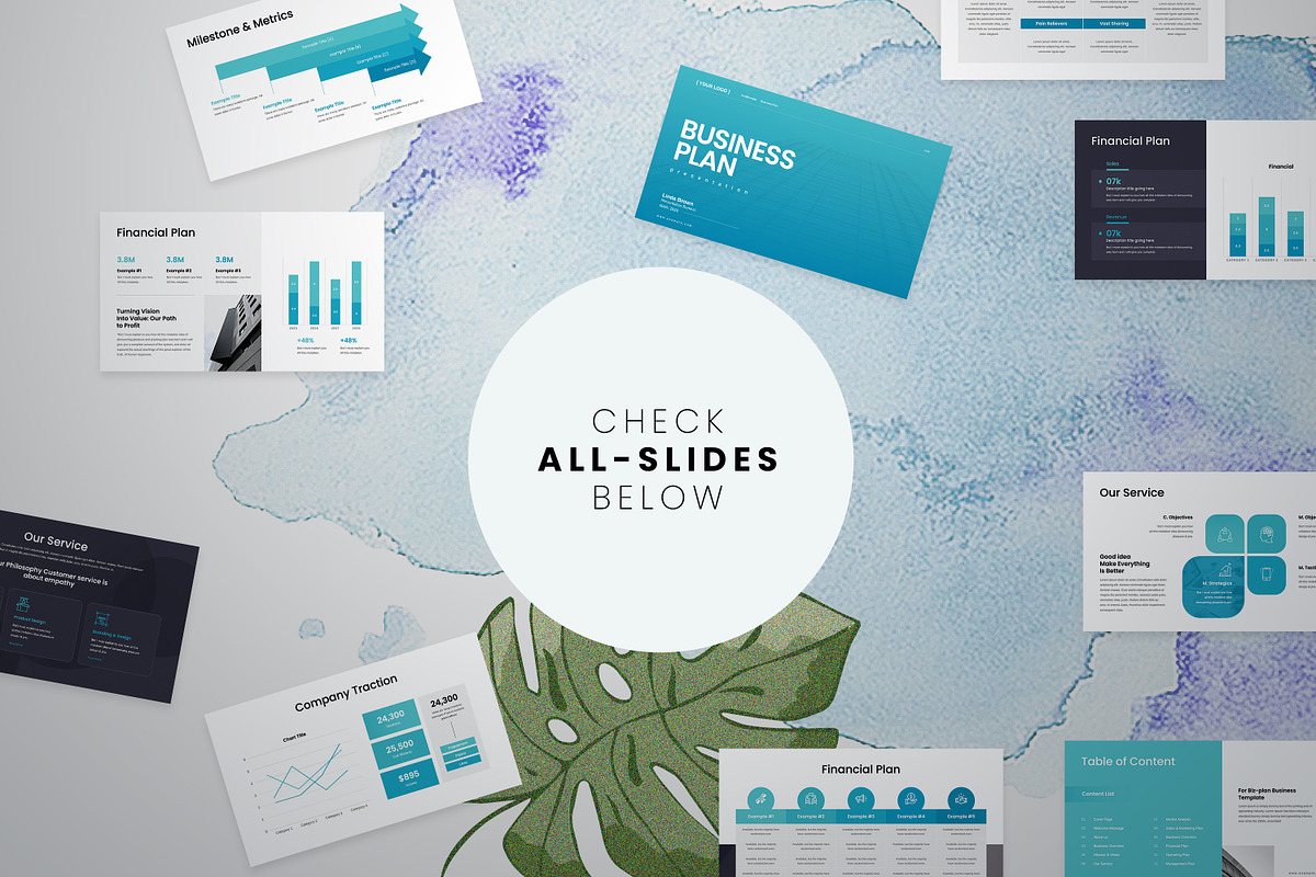Business Plan Presentation Template preview 6