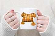 Luxury Plaid Christmas Clipart, a Graphic by designcity5 (Thumbnail 4 of 5)