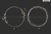 Golden Sparkling Ring Overlays, an Object Graphic by MixPixBox (Thumbnail 6 of 6)