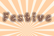 Donut is a Christmas decorative font, a Handwritten Font by Brown Cupple (Thumbnail 3 of 7)