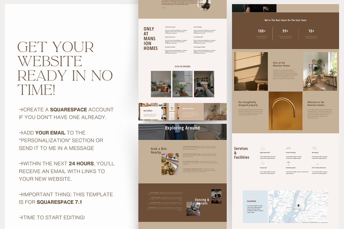 Airbnb Website Squarespace Template, a Squarespace Template by Story Native (Photo 8 of 10)