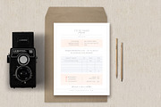 Photographer Invoice Template, a Flyer Template by roselindoco (Thumbnail 1 of 2)