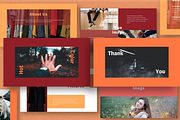 Hot Color Google Slide Template, a Presentation Template by Inkofert (Thumbnail 12 of 12)