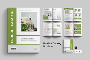 Product Catalog Brochure Template, a Brochure Template by Cleffon_Graphic_Studio