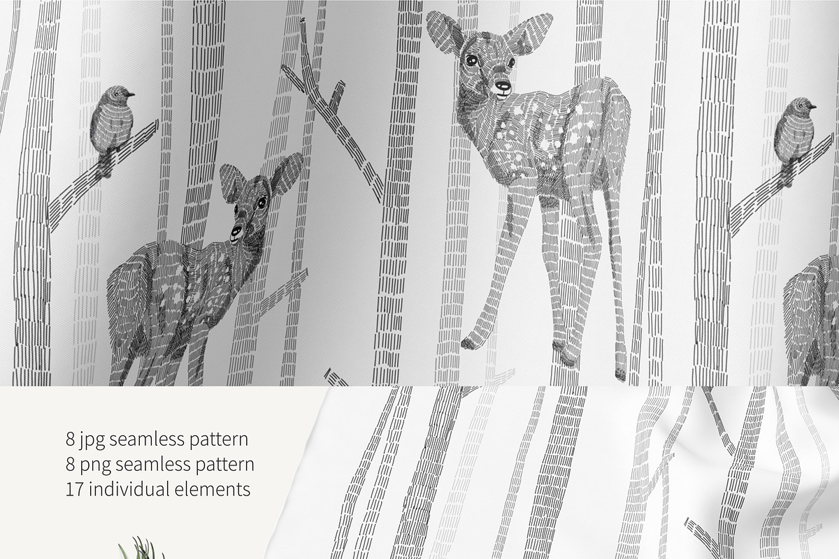 Forest pattern, a Pattern Graphic by Elona Laff (Photo 4 of 5)