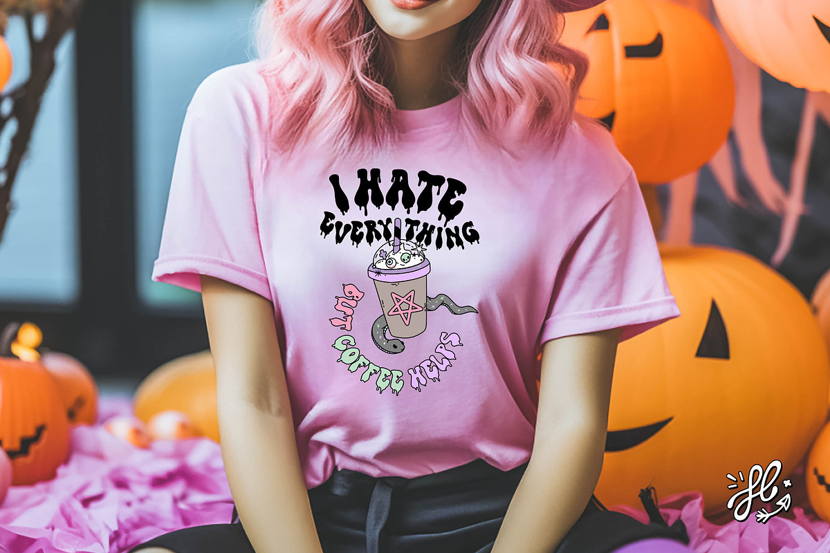 Pastel Goth Halloween creepy bundle, a Seasonal Illustration by Huxmay (Photo 14 of 16)