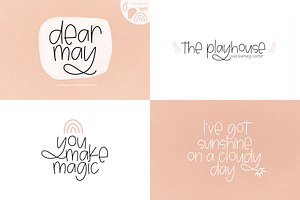 The Cute Handwriting Font Bundle