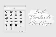 California US Watercolor PS Brush, a Brush Add-On by Fernwel Creative (Thumbnail 3 of 6)