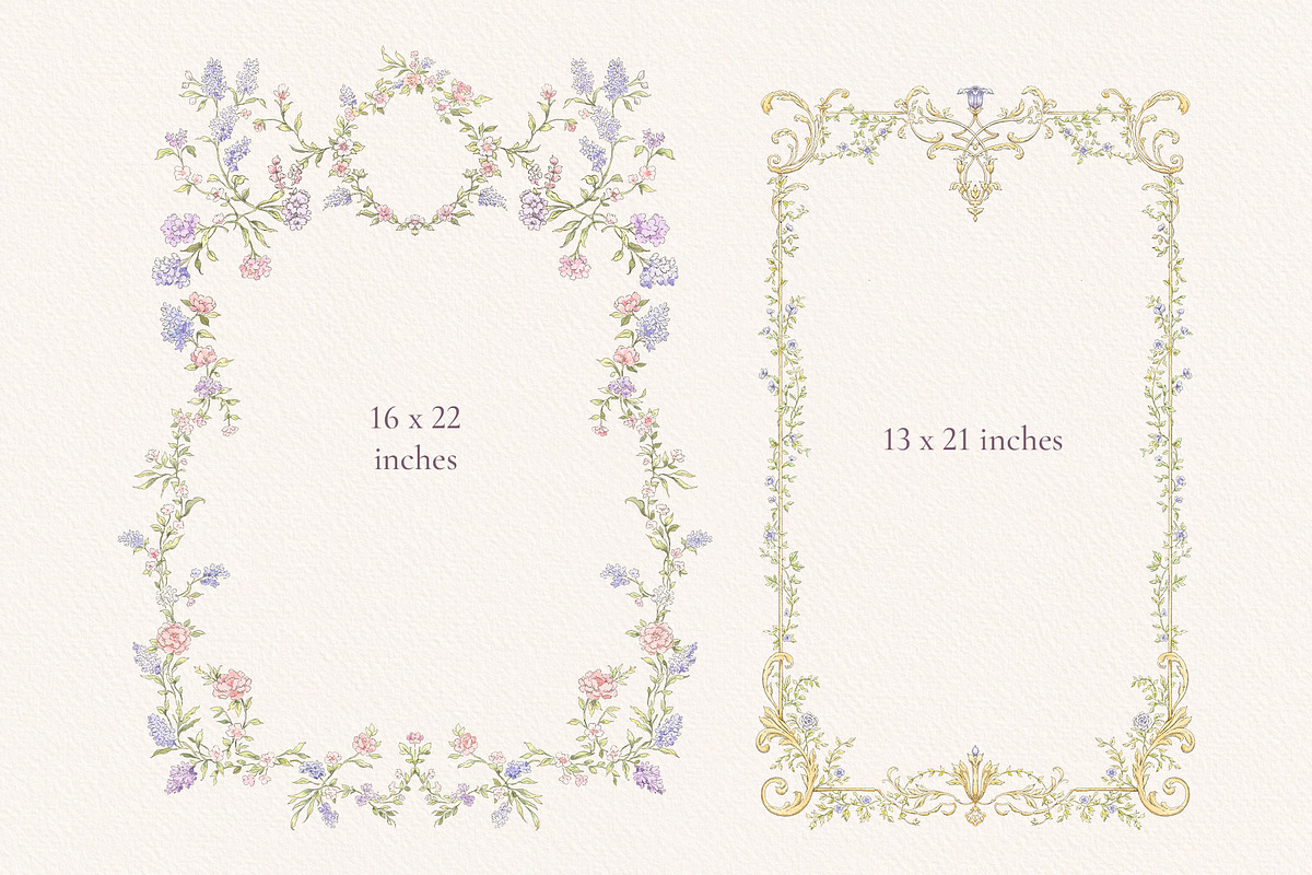Valley Dreams Vintage clipart, a Decorative Illustration by Ekaproeka (Photo 4 of 7)