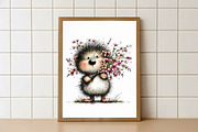 Whimsical Spring Clipart, an Illustration by Watercolor design (Thumbnail 4 of 6)